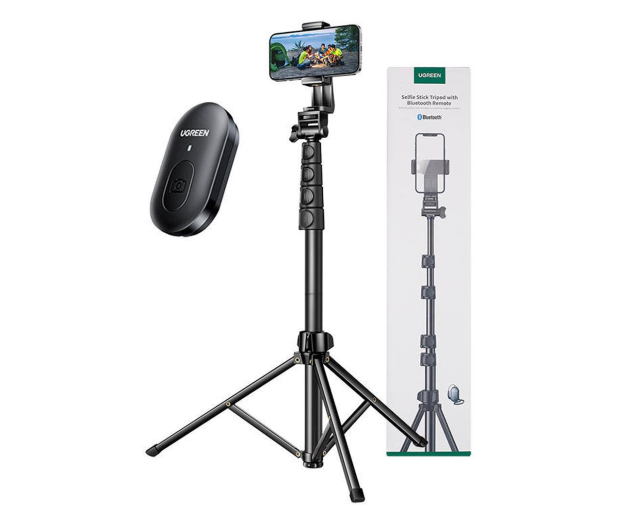 UGREEN Selfie stick statyw z pilotem Bluetooth LP680 - 1267468 - zdjęcie 3